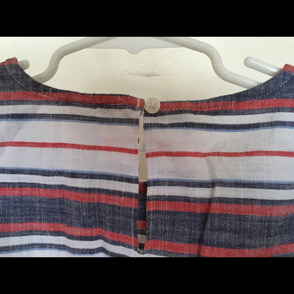 Cherokee Girls M 7/8 100% cotton Apron Front Dress - Picture 5 of 7